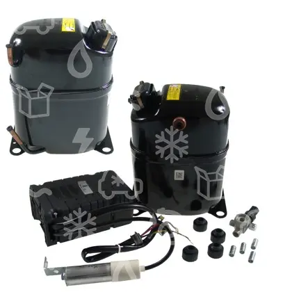 kompresor Tecumseh CAJ2446Z, LBP - R404A, 220 - 240V, 50 Hz, 1 fáz